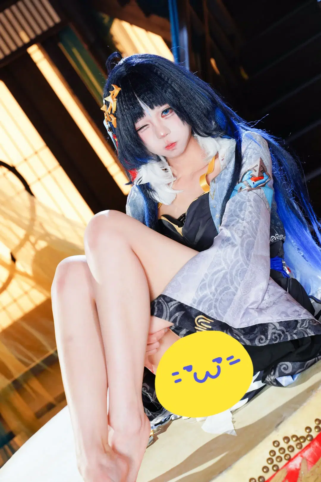 【秧秧cos】鳴潮玄翎，願與你並肩同行到遠方 - 雷霆大屑绒 - 第4張