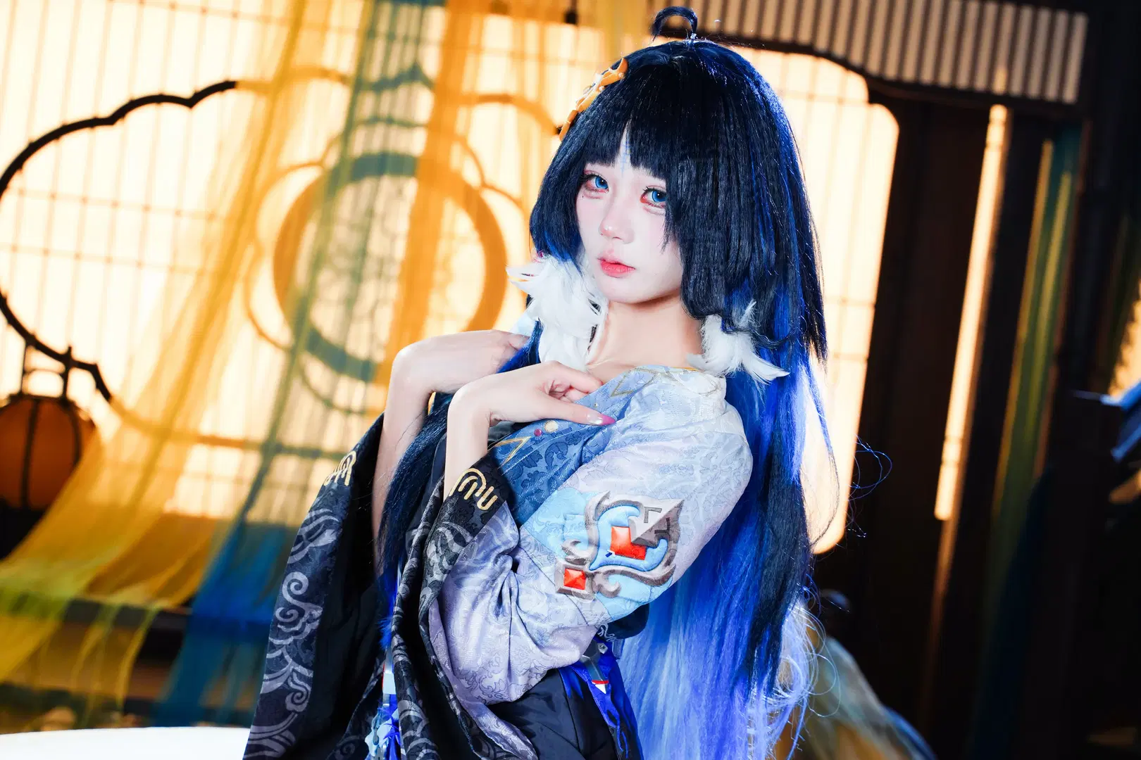 【秧秧cos】鳴潮玄翎，願與你並肩同行到遠方 - 雷霆大屑绒 - 第5張