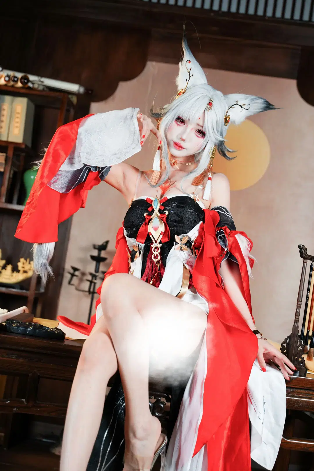 【心月狐cos】鸣潮岁主心的古风狐耳造型 - 一棵屑松 - 第4张