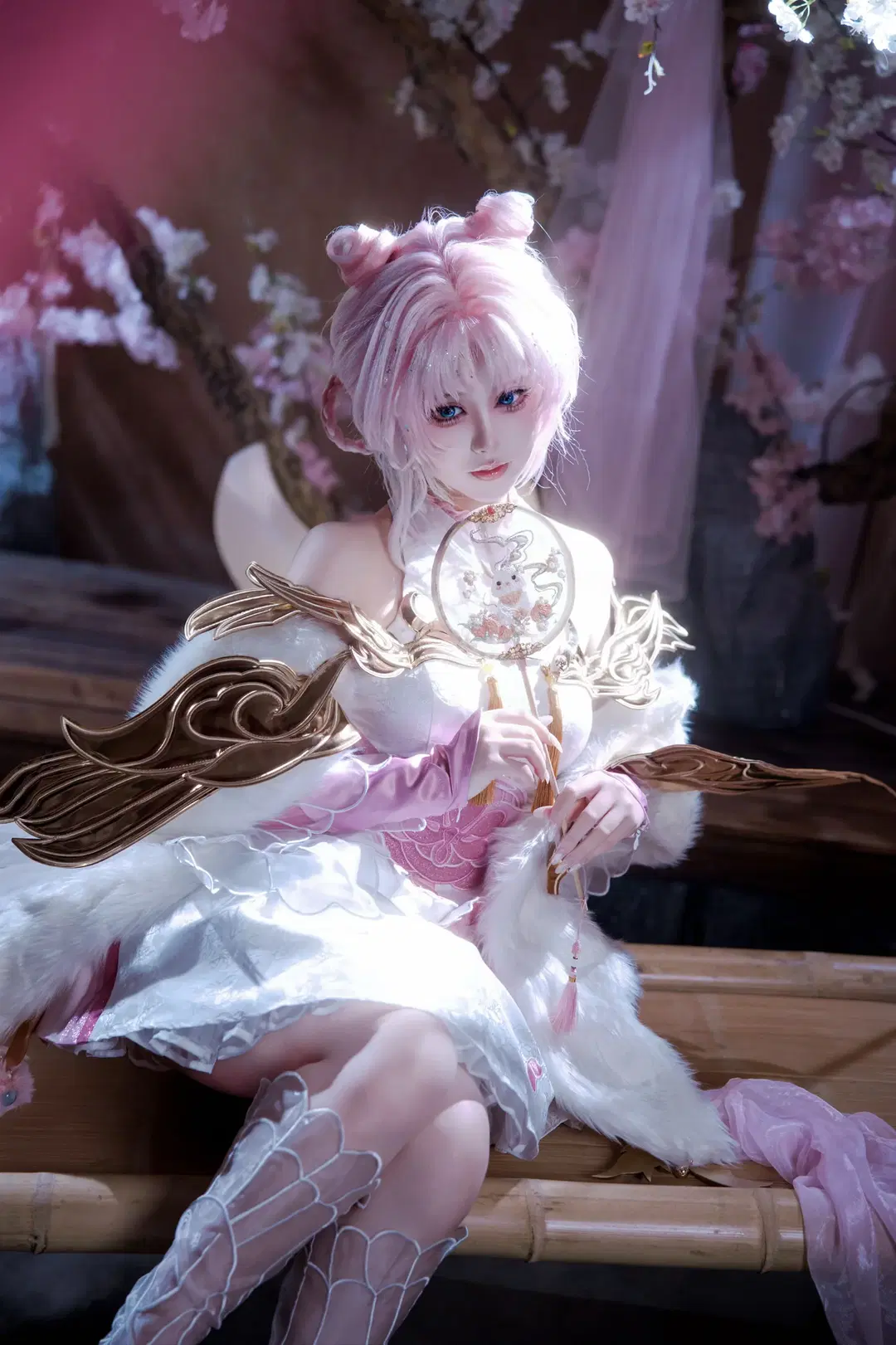 オナー・オブ・キングス, 古風コスプレ, 嫦娥 コスプレ, ストッキング, 拒霜思