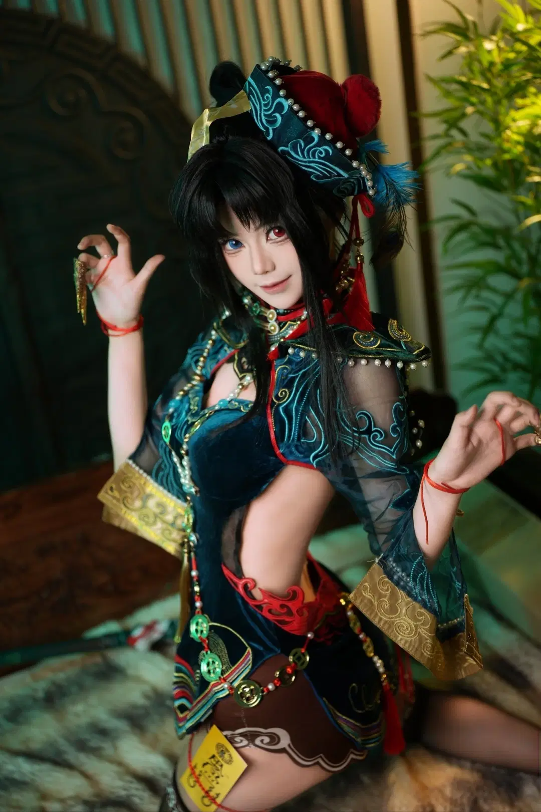 玉玲珑cos, 永劫无间, 古风cosplay, 游戏角色扮演, 玉玲珑小僵尸cos