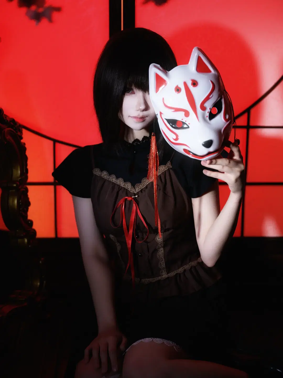 【Mayu Amakura cosplay】Fatal Frame II: Crimson Butterfly Japanese Studio Shoot Log by 北京摄影-卡尔 - Image 4