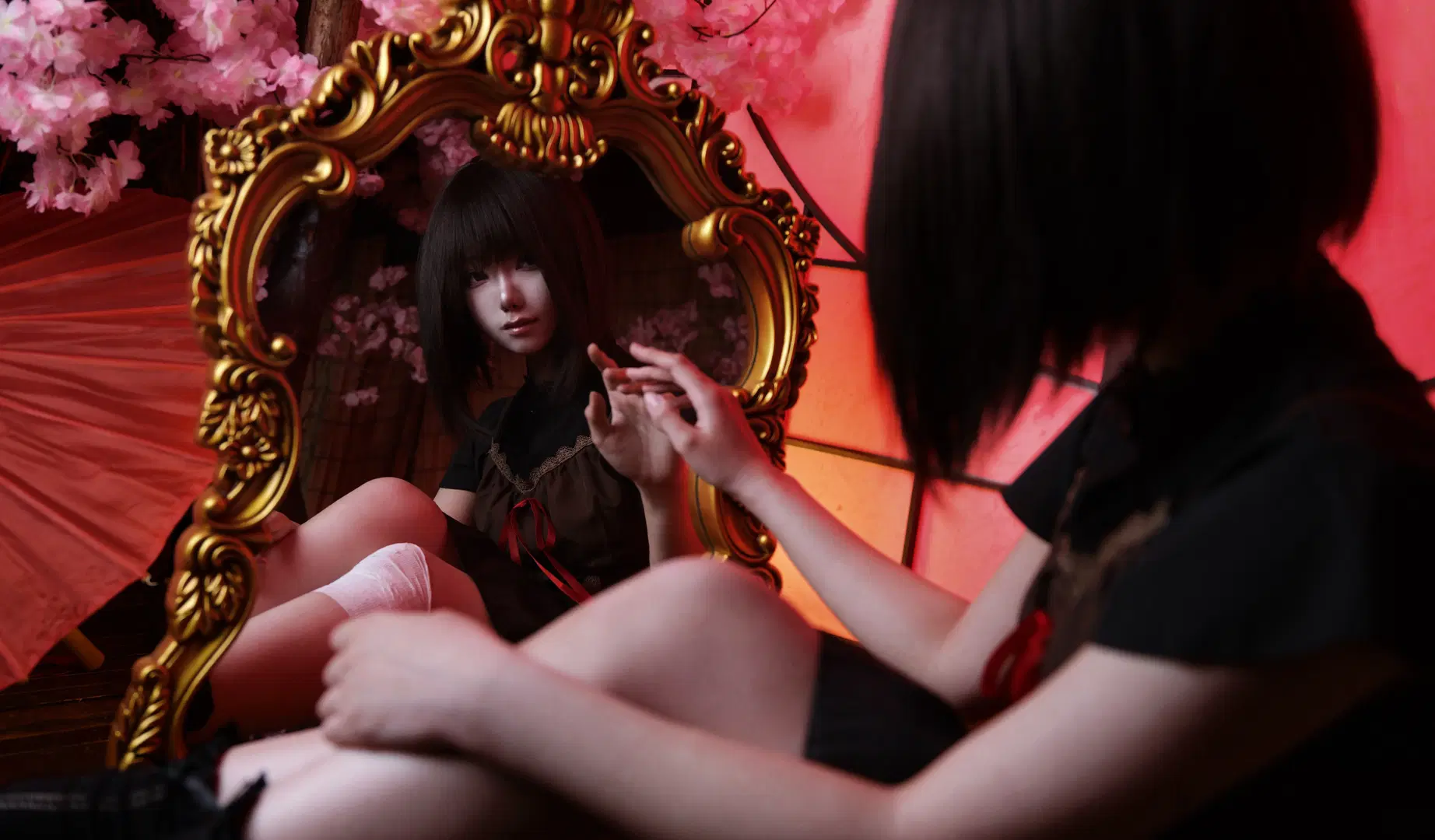 【Mayu Amakura cosplay】Fatal Frame II: Crimson Butterfly Japanese Studio Shoot Log by 北京摄影-卡尔 - Image 7