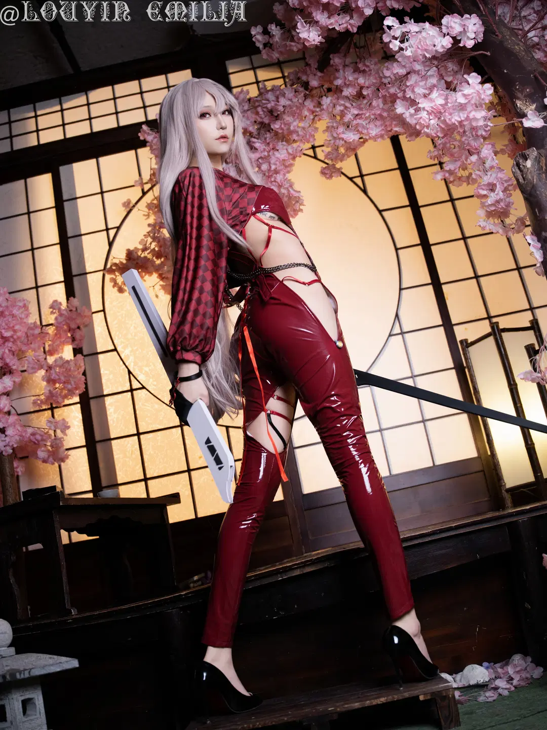 cosplay, 勝利女神, 北京約拍, 紅蓮cos, 和風棚