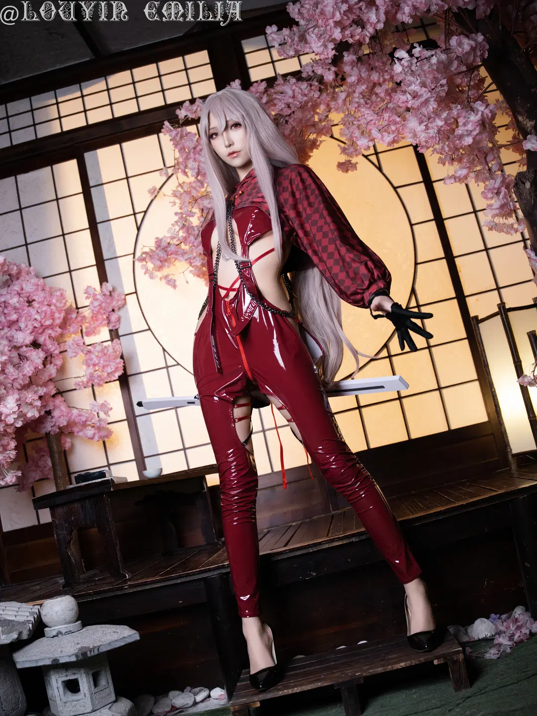 【紅蓮コスプレ】『勝利の女神』深紅のエナメルと和の刃 - 北京摄影-卡尔 - 3枚目