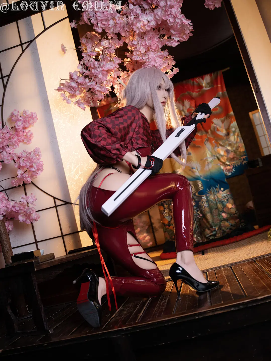 【紅蓮コスプレ】『勝利の女神』深紅のエナメルと和の刃 - 北京摄影-卡尔 - 4枚目