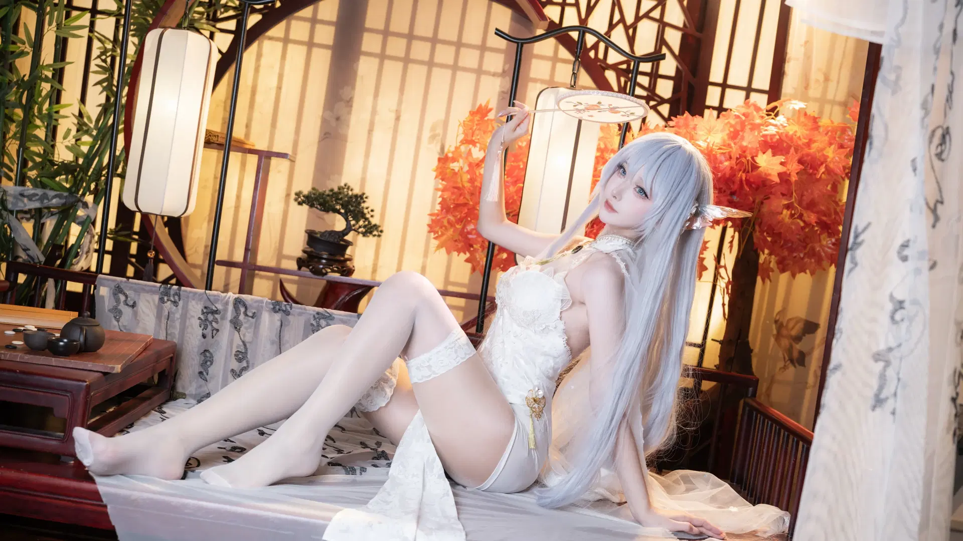 【阿爾比恩cos】碧藍航線白蕾絲與古風棚的碰撞 - 北京摄影-卡尔 - 第3張
