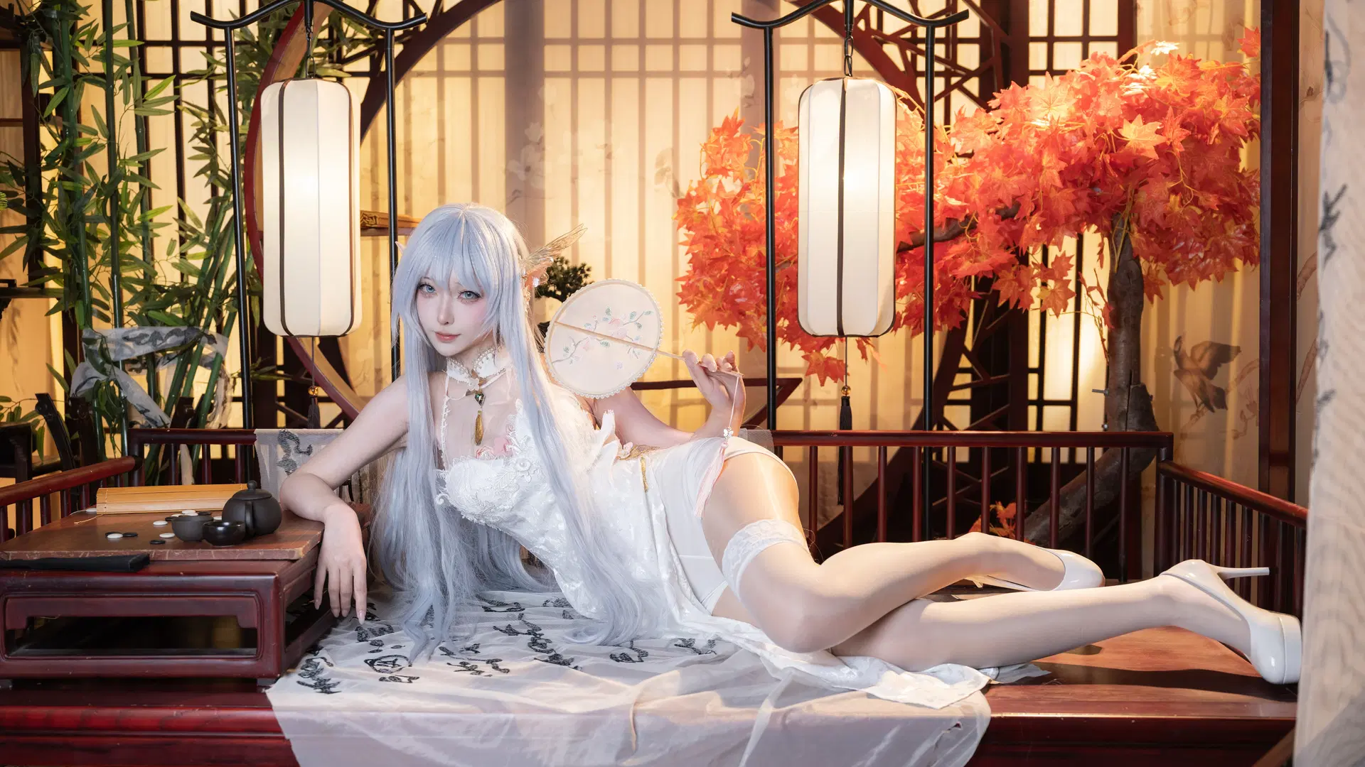 【阿爾比恩cos】碧藍航線白蕾絲與古風棚的碰撞 - 北京摄影-卡尔 - 第4張