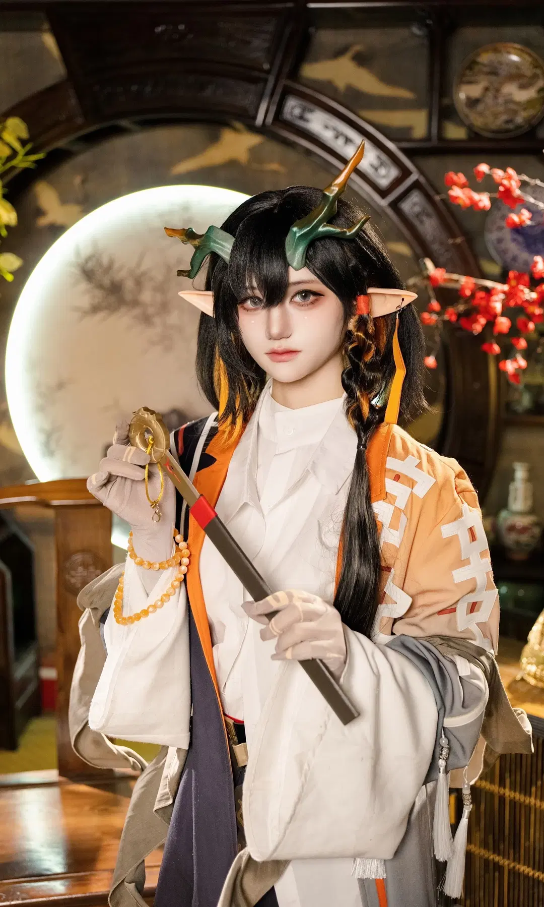 古风cosplay, 明日方舟, 摄影分享, 颉cos, 中式古典