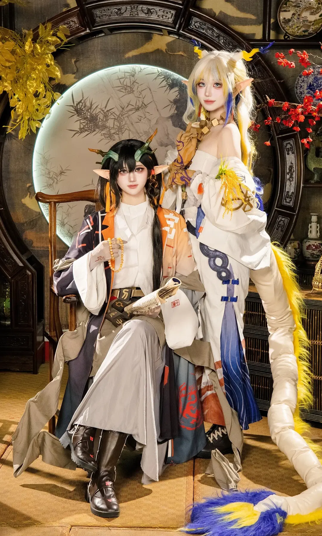 [Shu cosplay] Arknights: Shu & Jie Traditional Chinese Style Fantasy Shoot Log by 雪漠漠漠丶 - Image 2