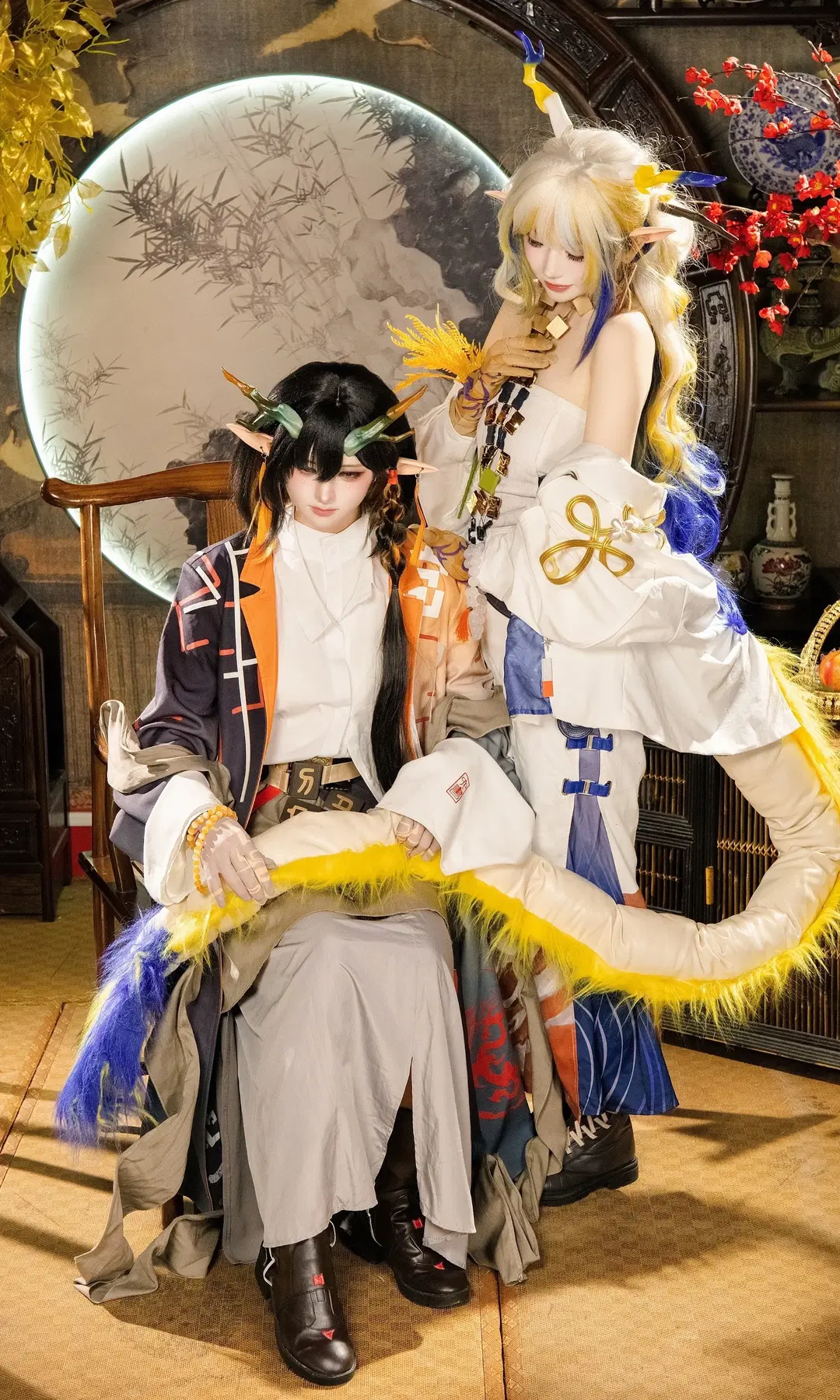 Shu cosplay, Arknights, Traditional Chinese style cosplay, Jie cosplay, Until the earth turns into a lime