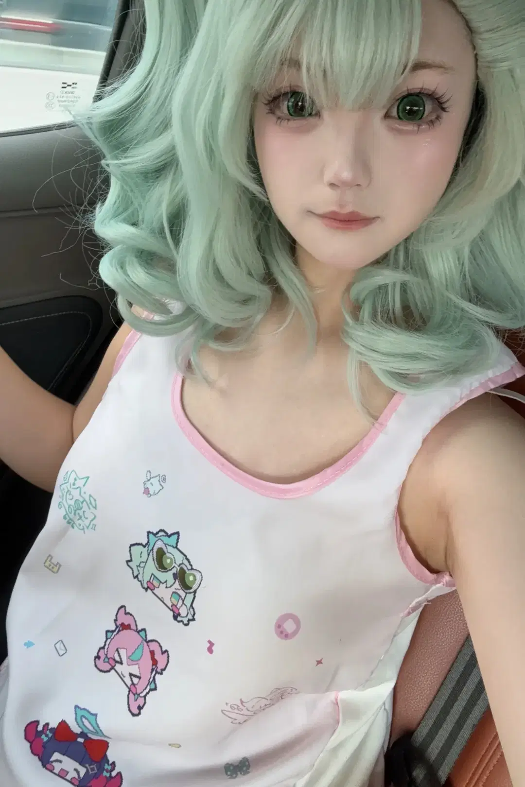 【千夏 コスプレ】ゼンレスゾーンゼロ KFCコラボショッパーをビスチェへ大胆衣装改造！XSからM-Lサイズへの着こなし - 桂茶茶茶 - 2枚目