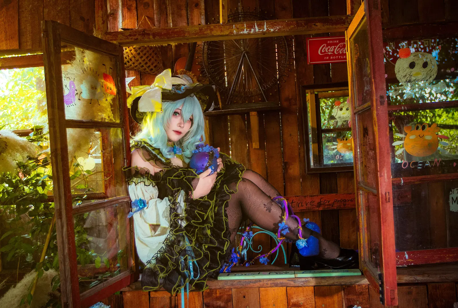 【古明地戀cos】帶刺的薔薇園，東方project裡的復古幻想 - hopedal - 第3張