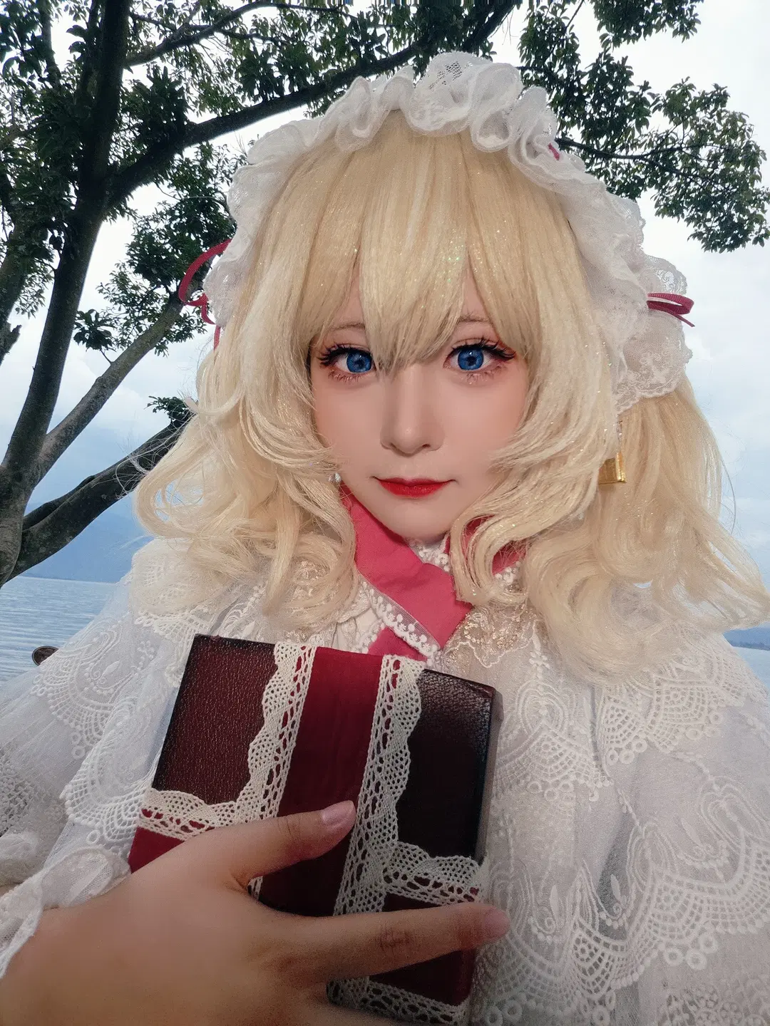 二次元攝影, 東方Project, 愛麗絲瑪格特羅依德cos, 蕾絲洋裝, 金髮