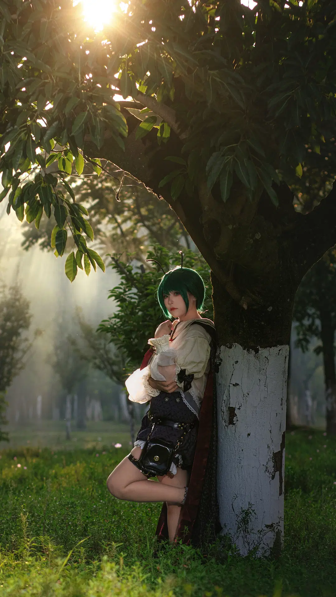 【リグル・ナイトバグのコスプレ】『東方Project』暗闇に蠢く光の虫、野外の提灯が紡ぐ幻想夜景 - hopedal - 5枚目