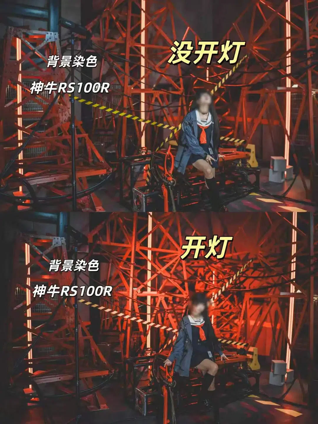 【千咲cos】鳴潮工業風紅調場景，這套戰術水手服搭配大弓太帶感了 - Takyi柒月 - 第4張