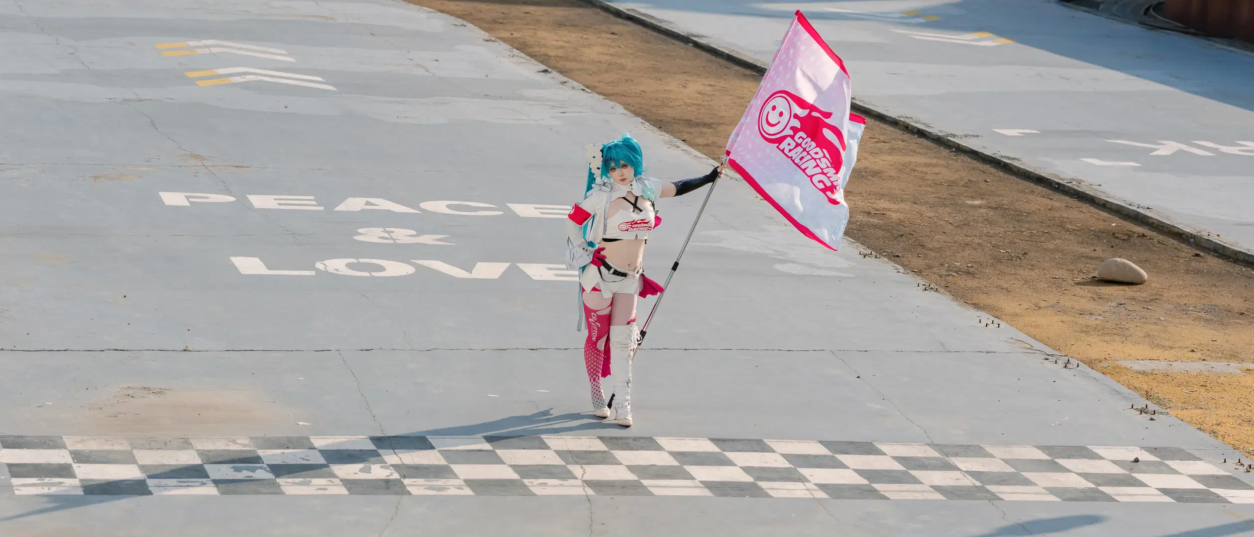 【初音未来cos】2025赛车初音，赛道上的初始之音 - Takyi柒月 - 第5张
