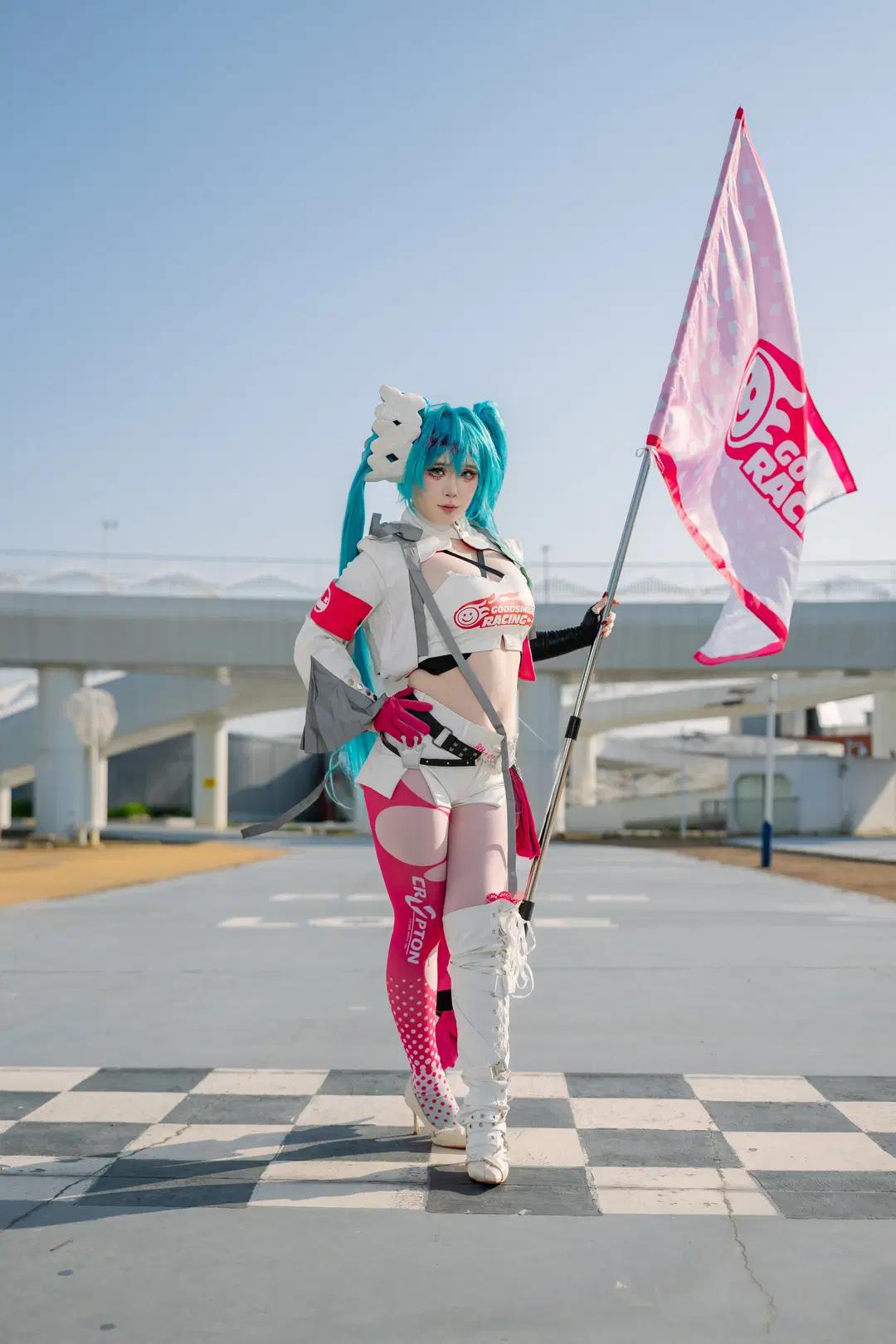 【初音未来cos】2025赛车初音，赛道上的初始之音 - Takyi柒月 - 第6张