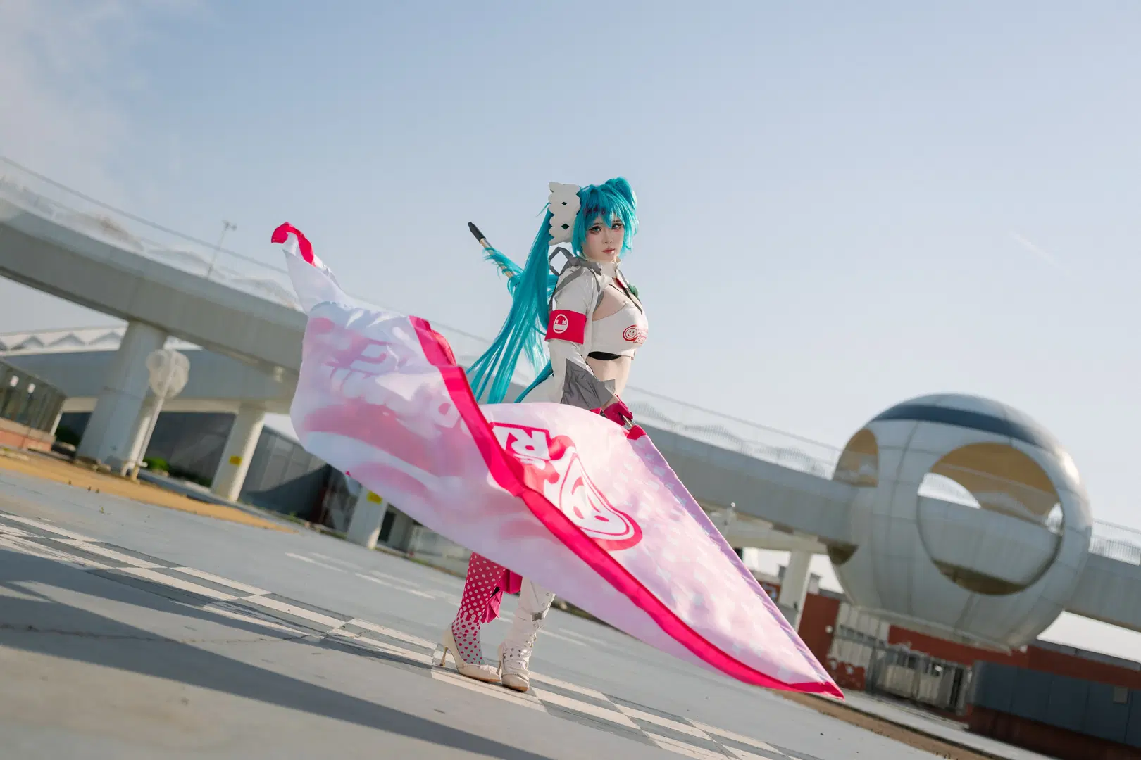 【初音未来cos】2025赛车初音，赛道上的初始之音 - Takyi柒月 - 第7张