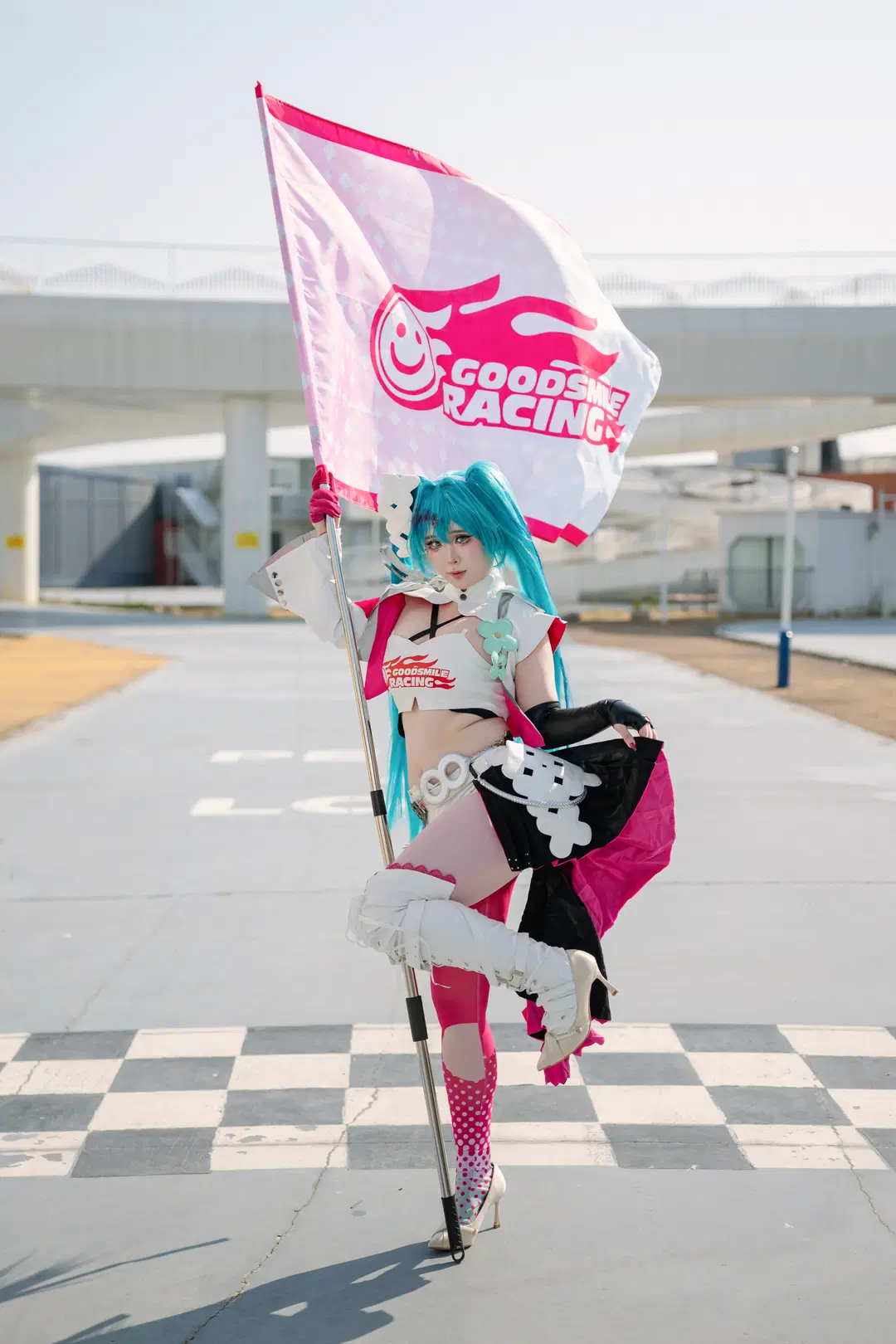 【初音未来cos】2025赛车初音，赛道上的初始之音 - Takyi柒月 - 第8张
