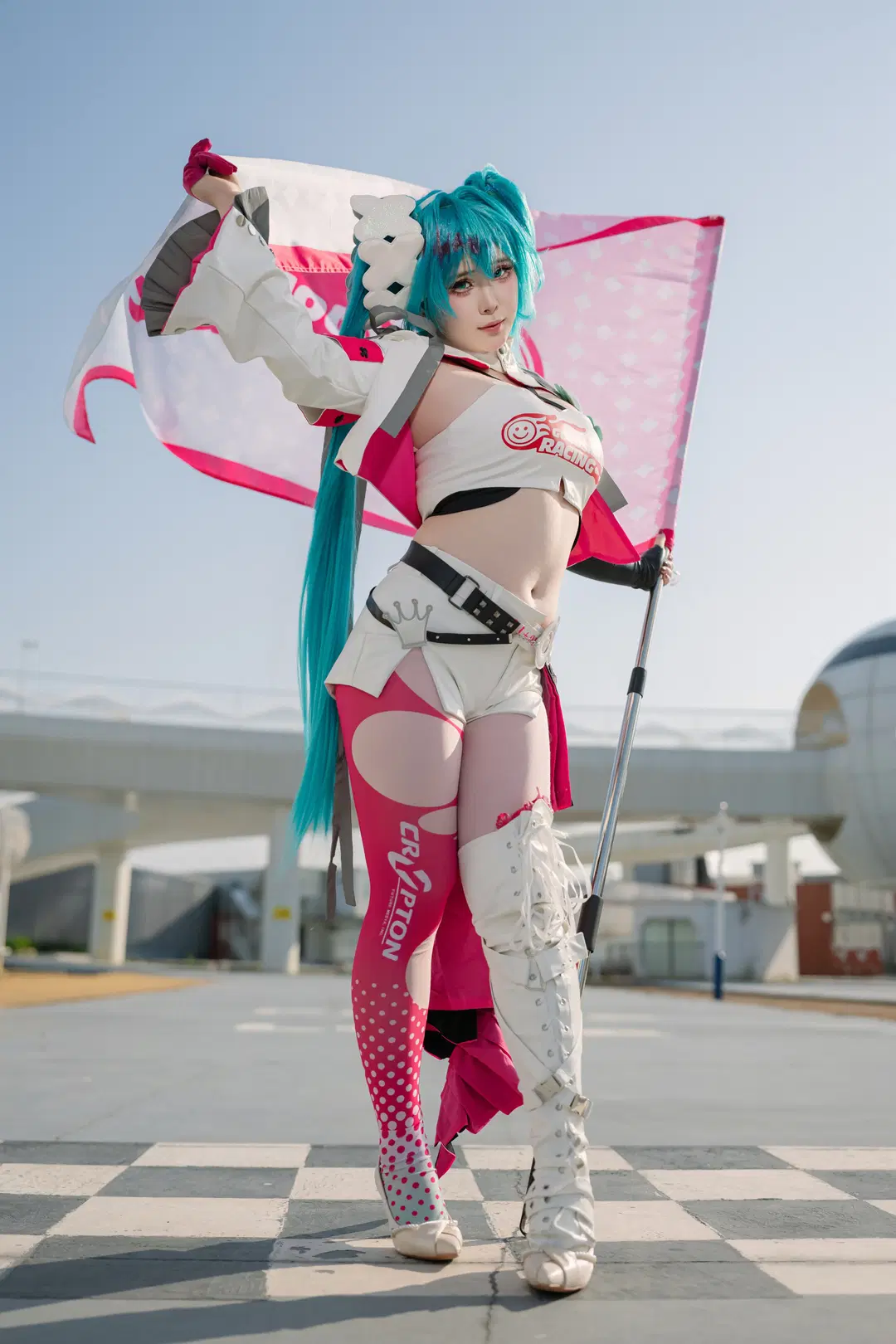 【初音未来cos】2025赛车初音，赛道上的初始之音 - Takyi柒月 - 第9张