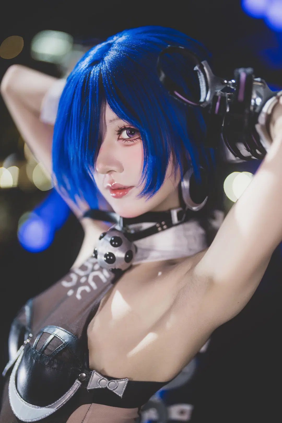 [Promeia cosplay] Mechanical Textures of Zenless Zone Zero Harmonizing Flawlessly with Nightscapes by Takyi柒月 - Image 4