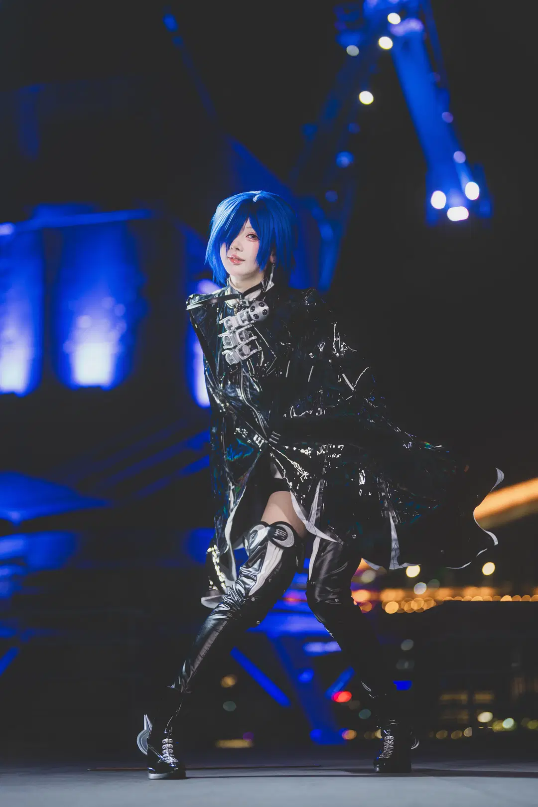 [Promeia cosplay] Mechanical Textures of Zenless Zone Zero Harmonizing Flawlessly with Nightscapes by Takyi柒月 - Image 7