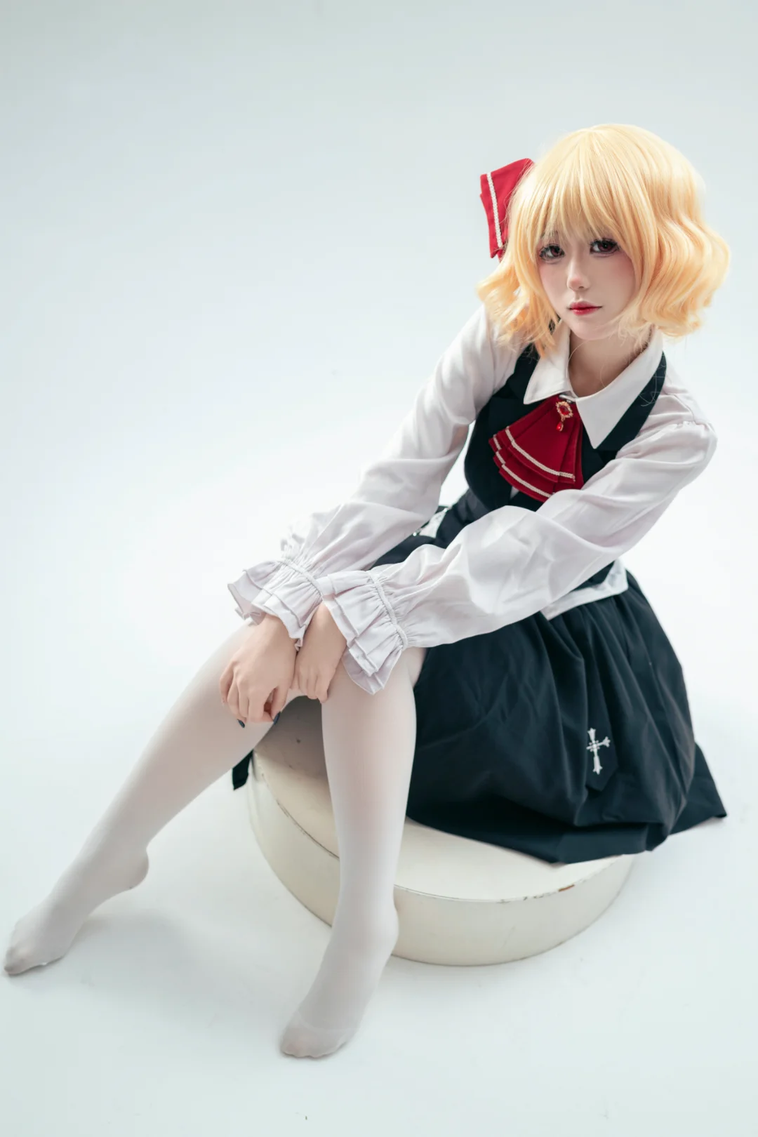 二次元少女, 东方project, 白丝, 白棚, 露米娅cos