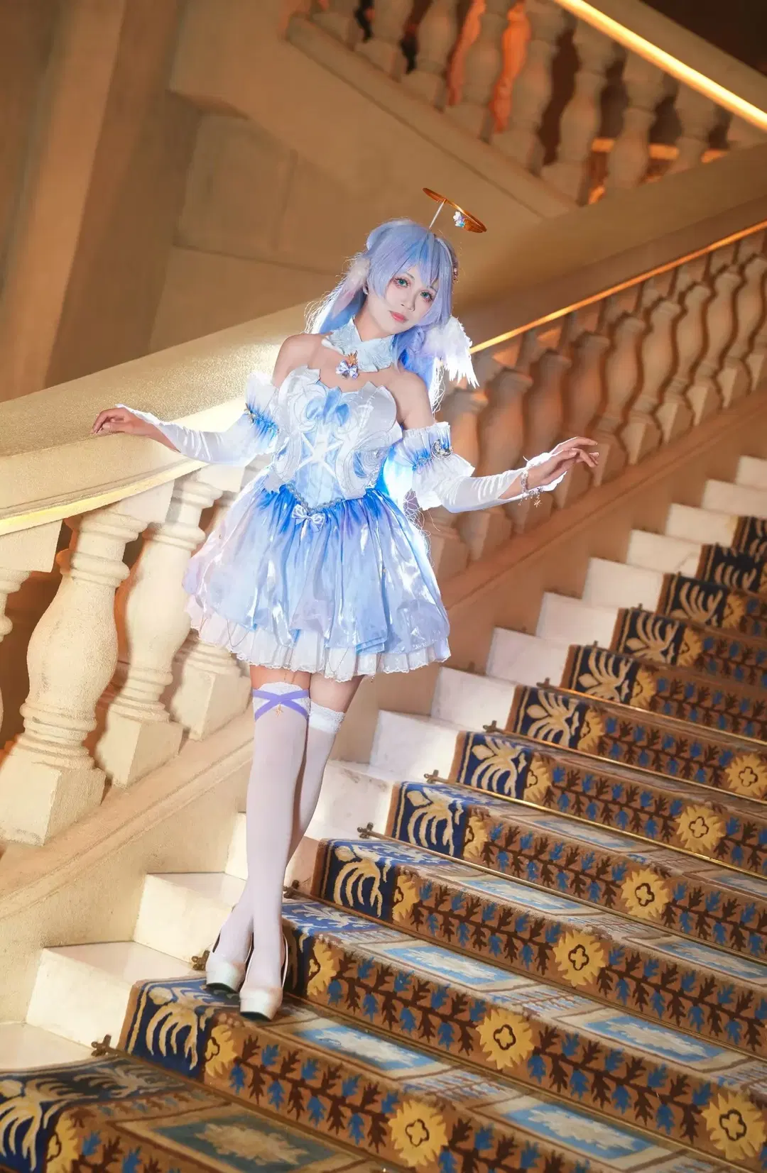 二次元, 星穹铁道, 知更鸟cos, 甜妹, 白丝