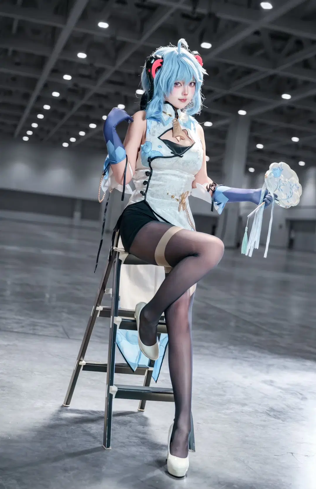 【甘雨 コスプレ】チャイナドレス甘雨：イベント写真記録 - 装gay被打 - 5枚目