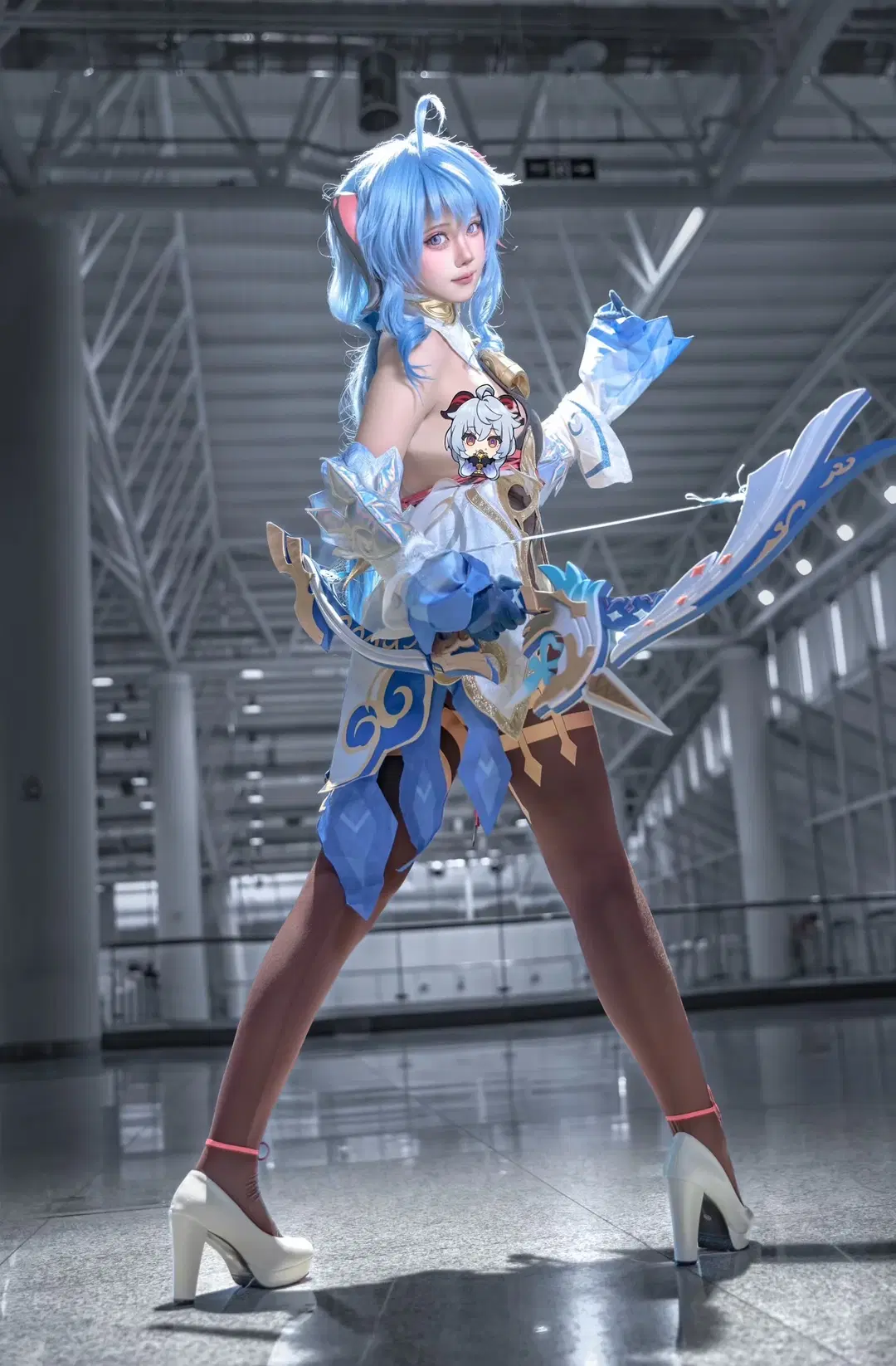 【甘雨 コスプレ】原神 璃月の美少女が魅せる撮って出しイベント写真 - 装gay被打 - 2枚目