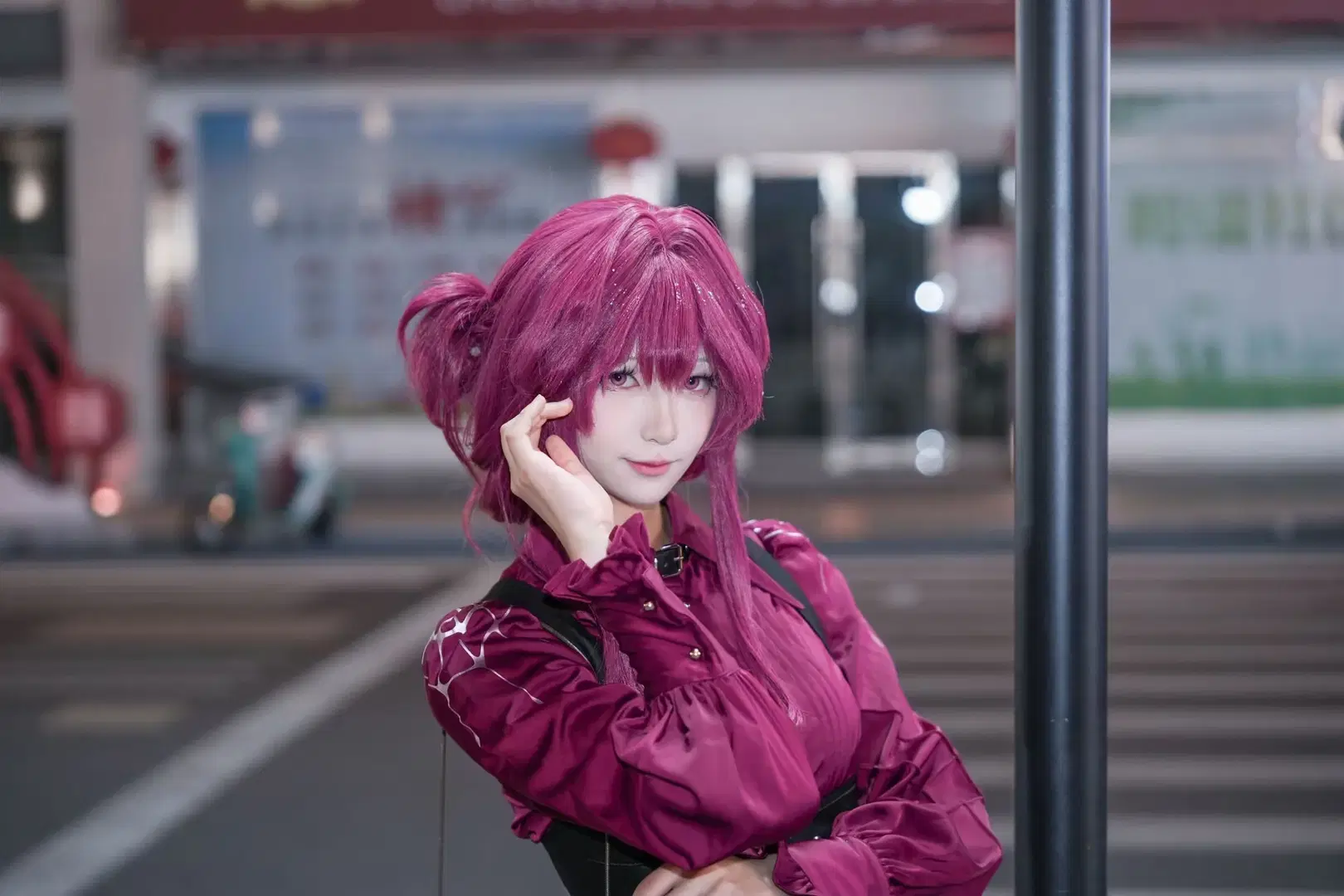 【卡芙卡cos】崩壞星穹鐵道夜街私服氛圍感 - 装gay被打 - 第3張