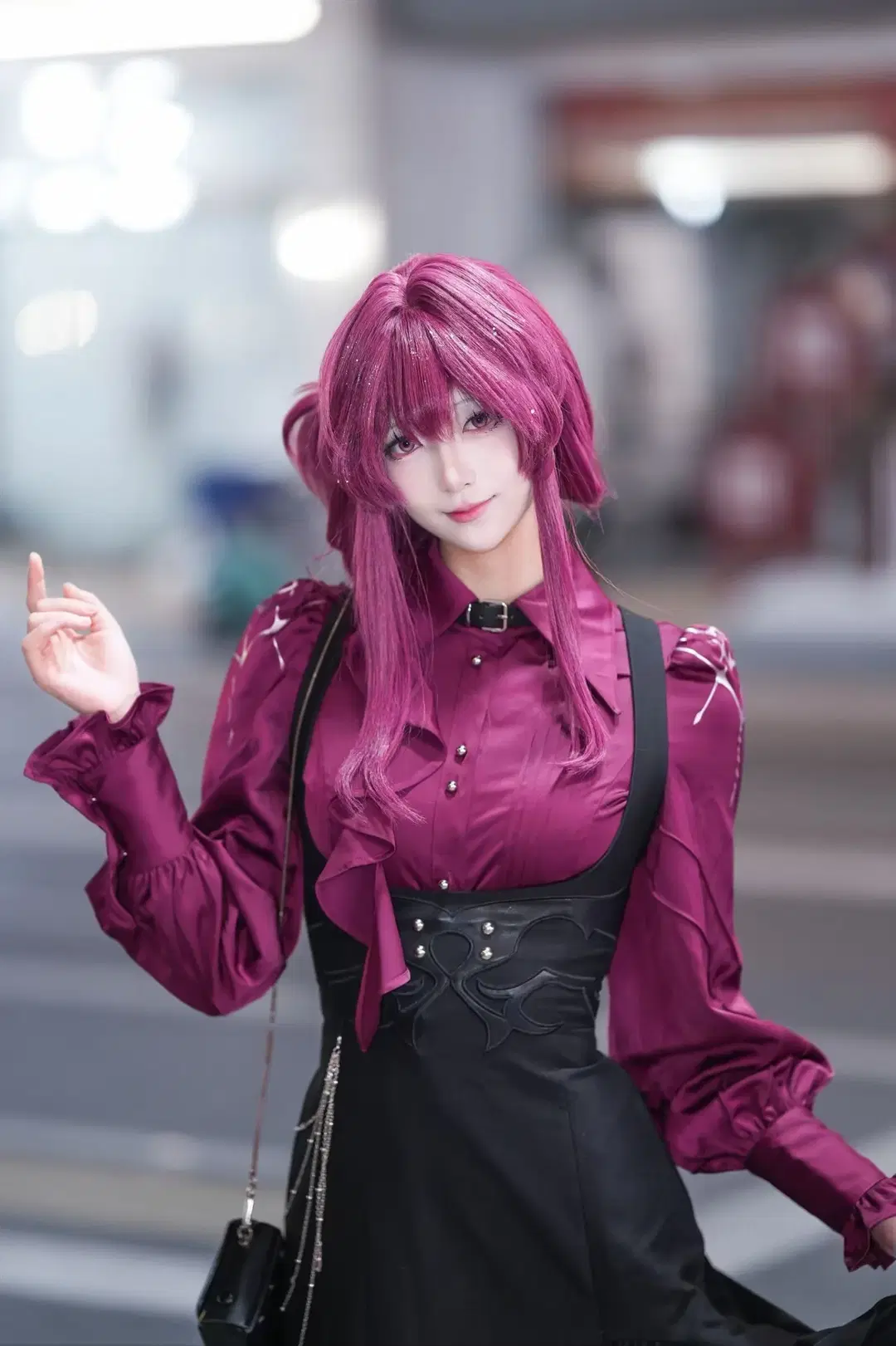 【卡芙卡cos】崩壞星穹鐵道夜街私服氛圍感 - 装gay被打 - 第4張
