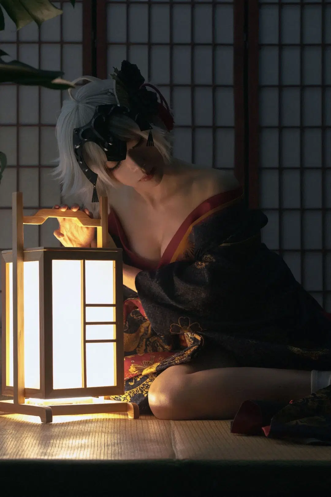 [Jeanne d'Arc (Alter) cosplay] FGO under the long night lamp, Japanese-style studio shoot photoset born from shadows by 装gay被打 - Image 4