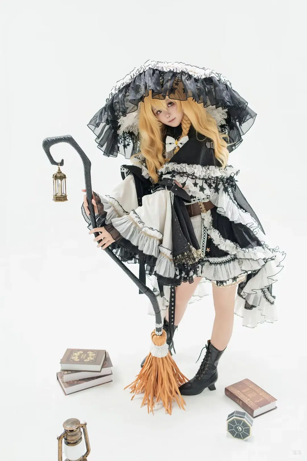 【霧雨魔理沙 コスプレ】白ホリの光と影に舞う自由なる魔法使い - 装gay被打 - 4枚目