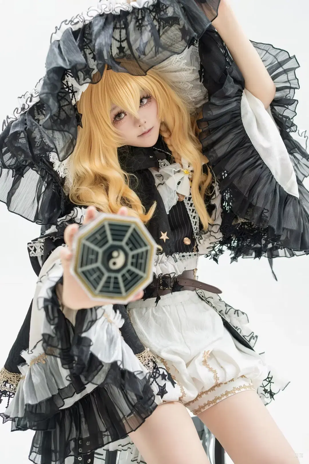 【霧雨魔理沙 コスプレ】白ホリの光と影に舞う自由なる魔法使い - 装gay被打 - 5枚目