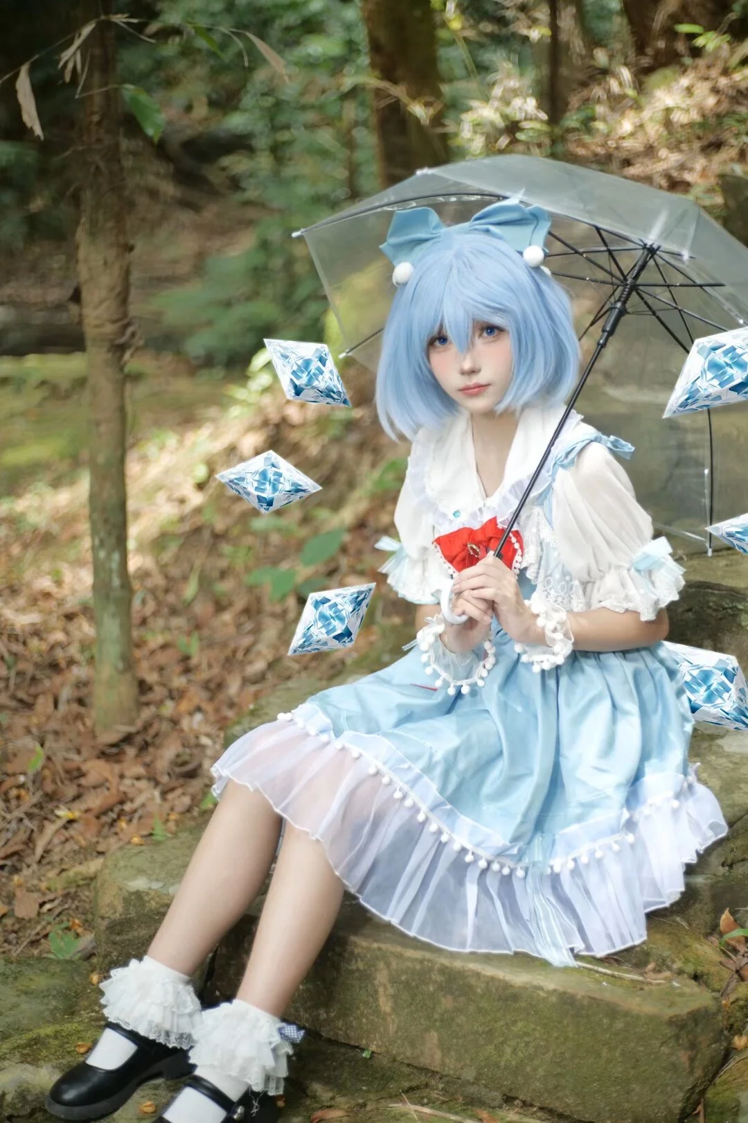 【琪露诺cos】东方project冰之妖精的夏日溪流探险 - 装gay被打 - 第3张