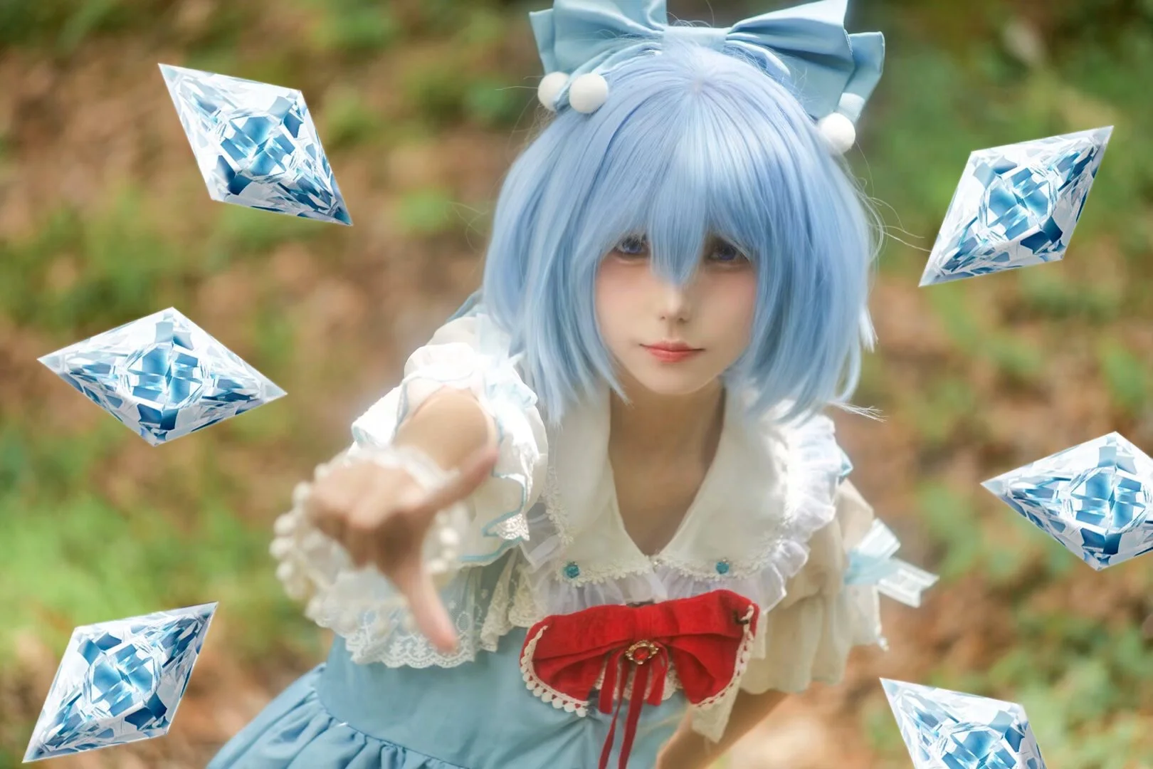 【琪露诺cos】东方project冰之妖精的夏日溪流探险 - 装gay被打 - 第5张