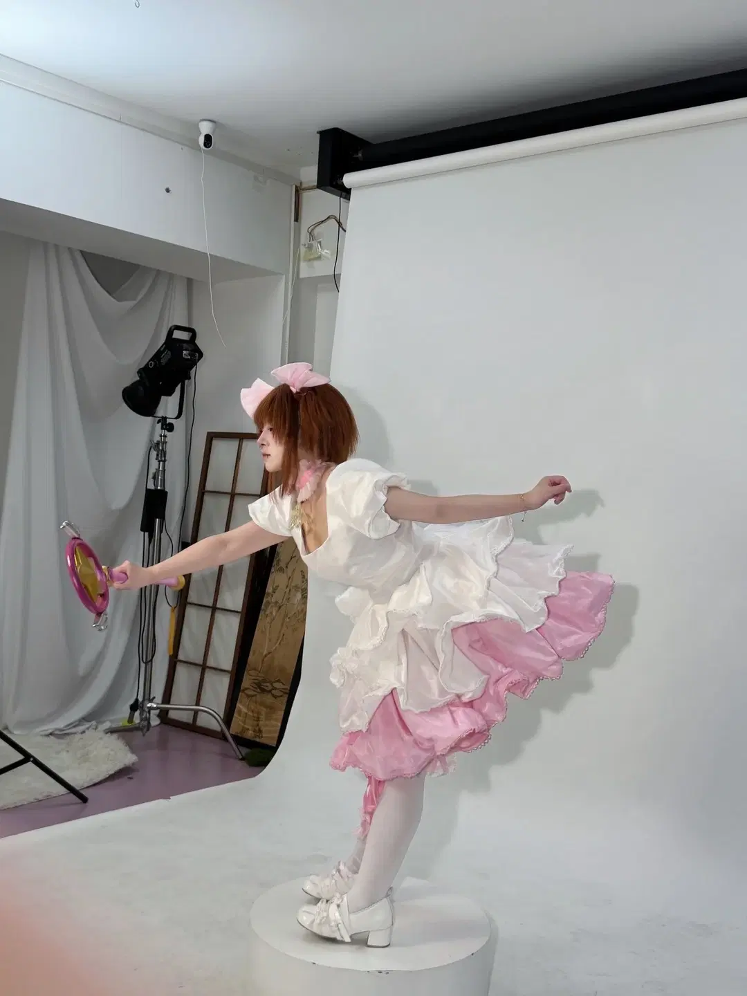 【木之本樱cos】封印解除，魔卡少女樱棚拍记录 - 装gay被打 - 第4张