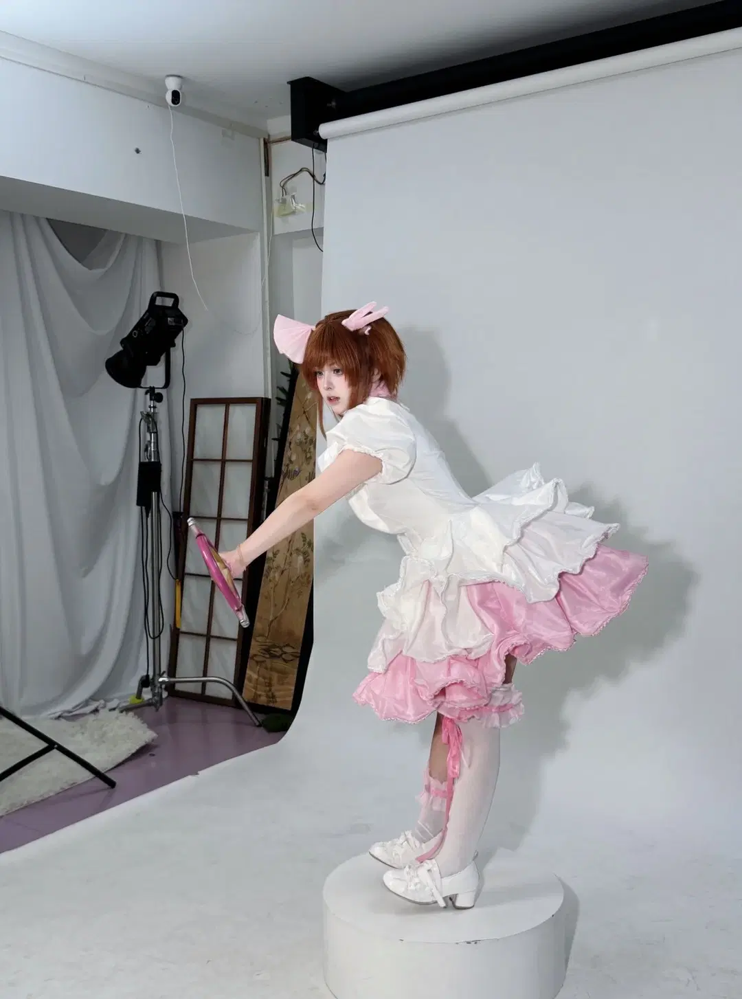 【木之本樱cos】封印解除，魔卡少女樱棚拍记录 - 装gay被打 - 第5张
