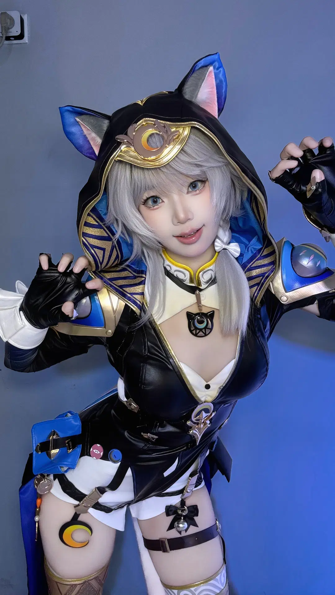 【赛飞儿cos】崩坏星穹铁道里的猫系少女 - 池鱼_ - 第2张