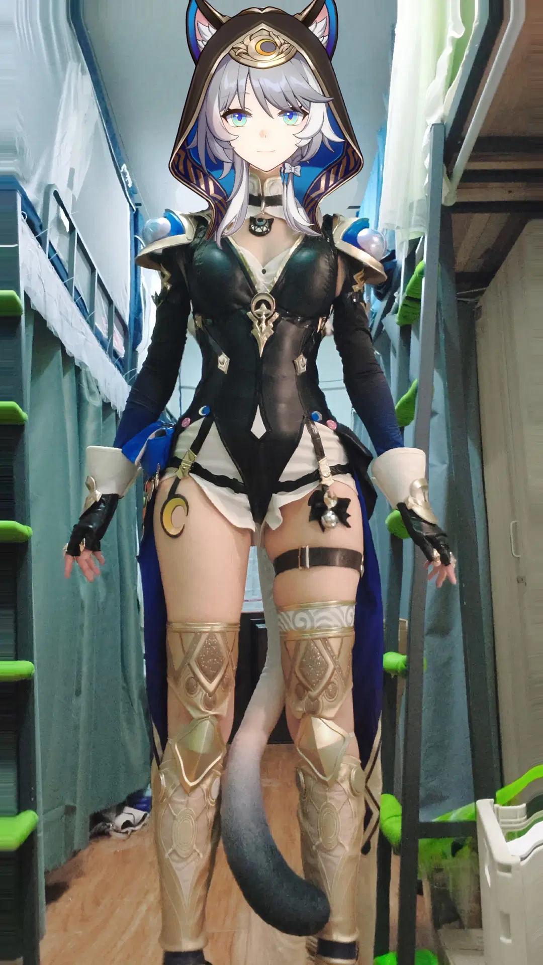 赛飞儿cos, 崩坏星穹铁道, 游戏角色还原, 二次元cosplay, 道具制作