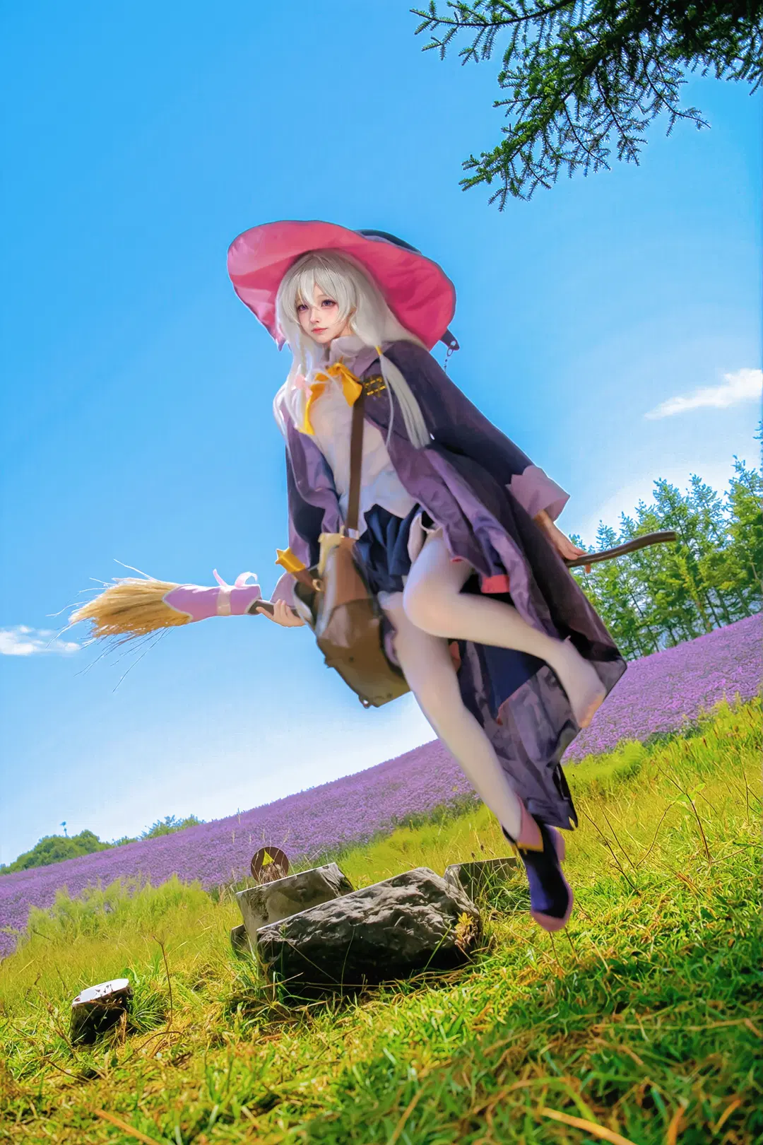 二次元看见计划, 白丝, 伊蕾娜cos, 魔女之旅, 重庆约拍