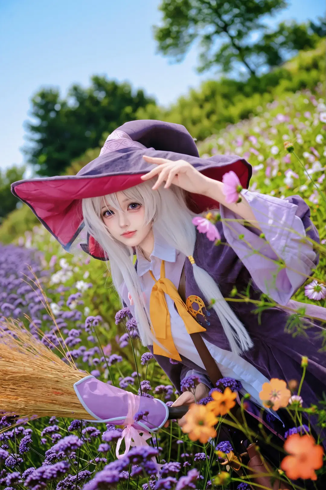 【伊蕾娜cos】魔女之旅红池坝花海巡游 - 拉菲META - 第2张
