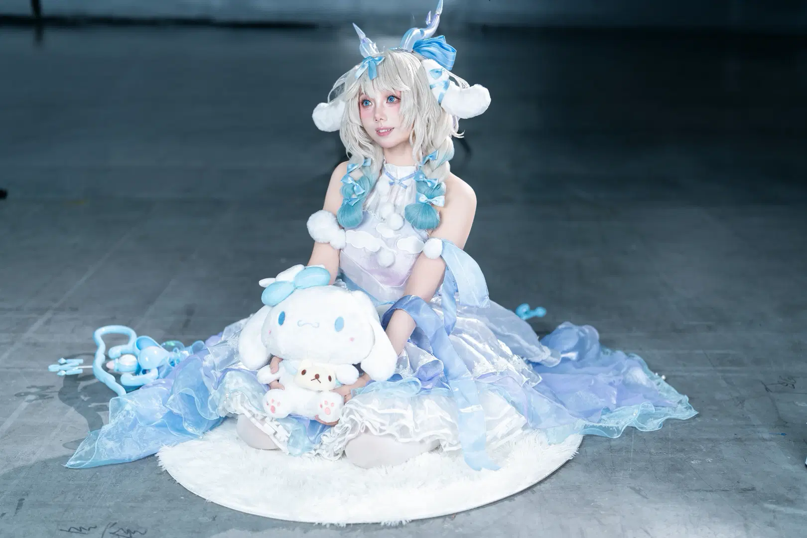【瑤cos】王者榮耀藍白童話，漫展現場甜度滿格 - 梅林Merlin - 第4張