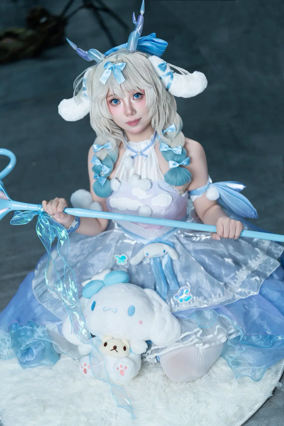 【瑤cos】王者榮耀藍白童話，漫展現場甜度滿格 - 梅林Merlin - 第5張