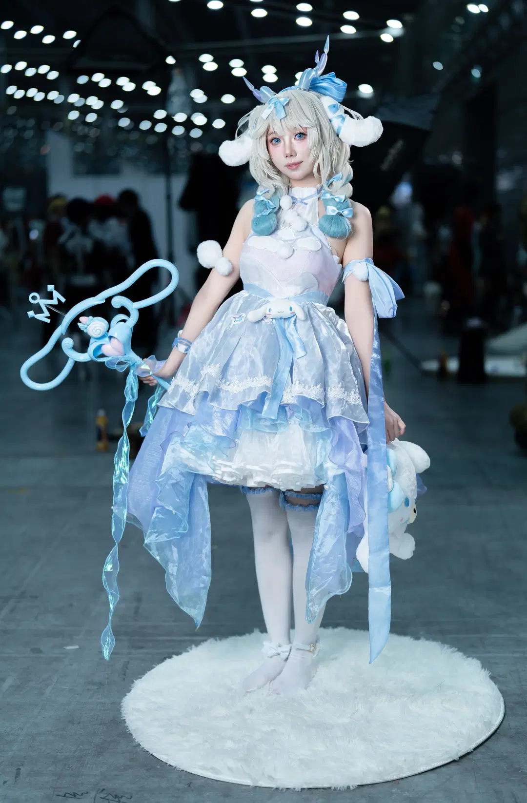 【瑤cos】王者榮耀藍白童話，漫展現場甜度滿格 - 梅林Merlin - 第6張