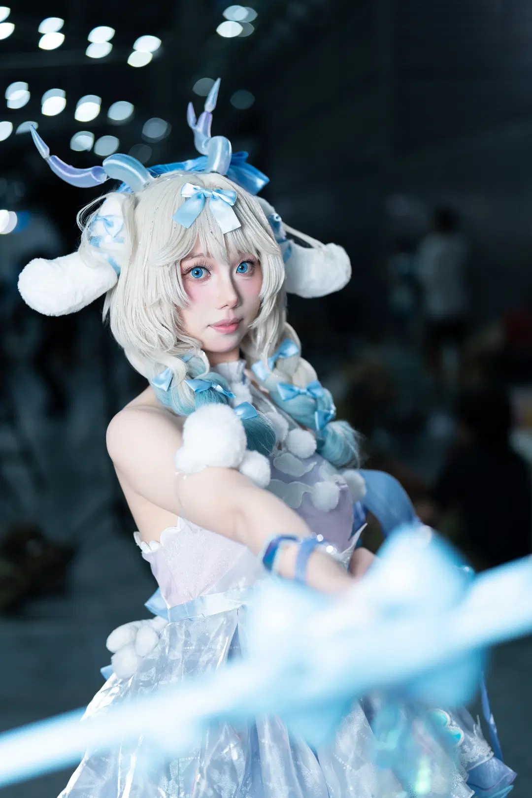 【瑤cos】王者榮耀藍白童話，漫展現場甜度滿格 - 梅林Merlin - 第9張