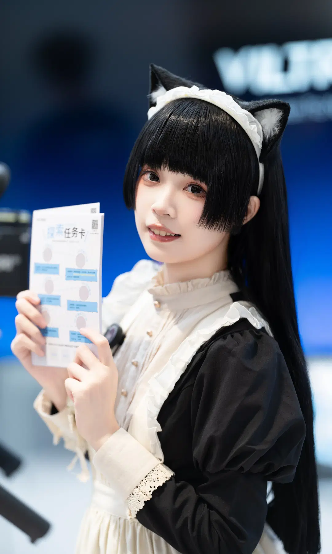 唯卓仕一日店长体验，135mm镜头下的猫耳女仆装扮 - 梅林Merlin - 第2张