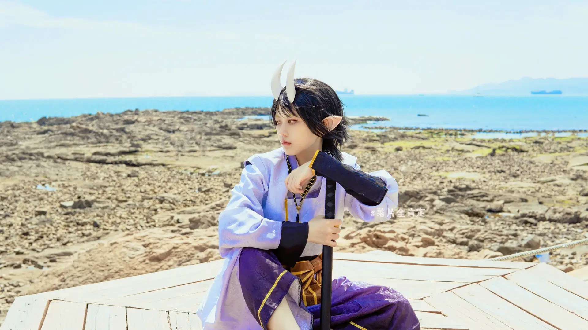 【大岳丸cos】阴阳师 海国篇的星空与海 - 薯片全肯定 - 第2张